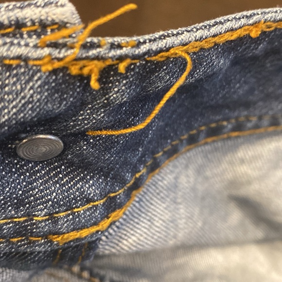 Plus Size Women's Blue Medium Wash Lane Bryant Distressed Jeans Denim sz 24 - Picture 6 of 9